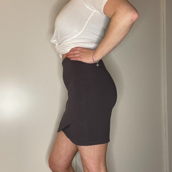 🍭HP 🍭NWOT Sunday Best Grey Primrose Skirt - Picture 4 of 4